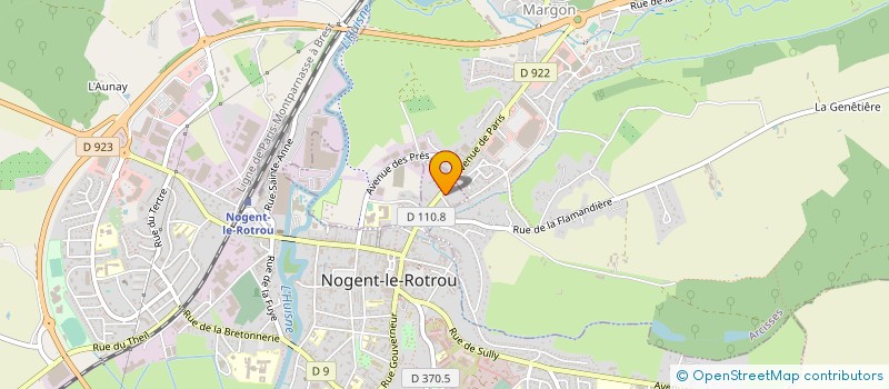 localisation de l'entreprise IMMOBILIER 2J à NOGENT-LE-ROTROU