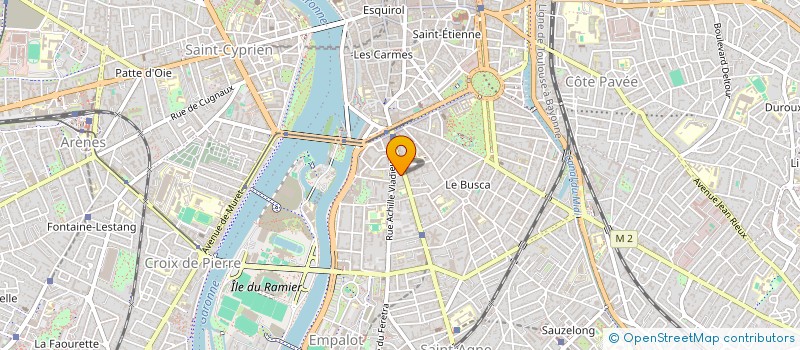 localisation de l'entreprise IMMOBILIER ABADIE-BOUCHET  TOULOUSE