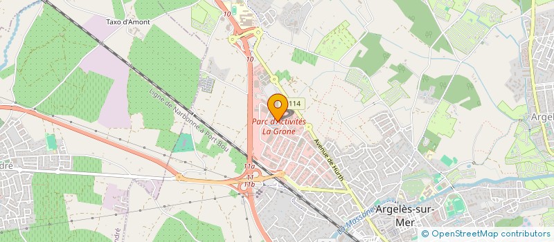 localisation de l'entreprise IMMOBILIER ARGELES  ARGELES-SUR-MER