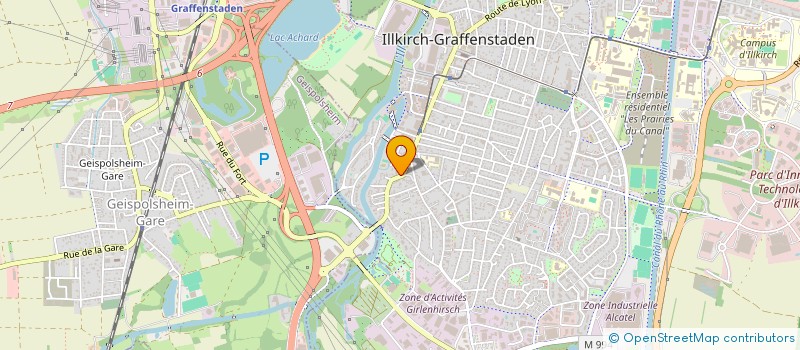 localisation de l'entreprise IMMOBILIER AURORE  ILLKIRCH-GRAFFENSTADEN