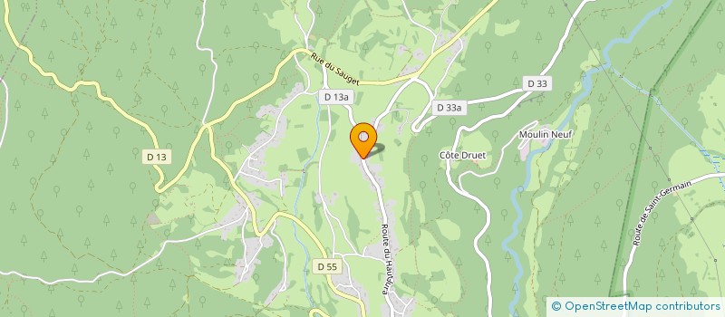 localisation de l'entreprise IMMOBILIER BOULLY  ECHALLON