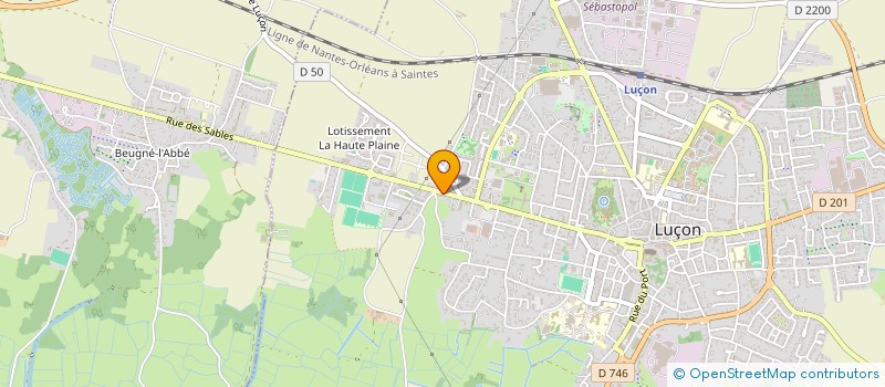 localisation de l'entreprise IMMOBILIER BURON  LUCON