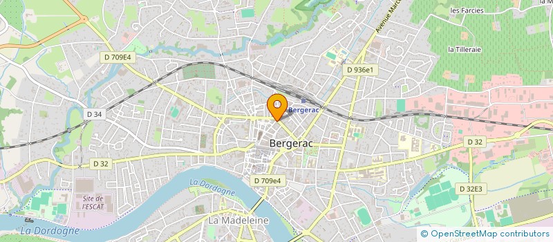 localisation de l'entreprise IMMOBILIER CAILLE à BERGERAC