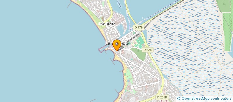 localisation de l'entreprise IMMOBILIER CAMARGUAIS  LE GRAU DU ROI