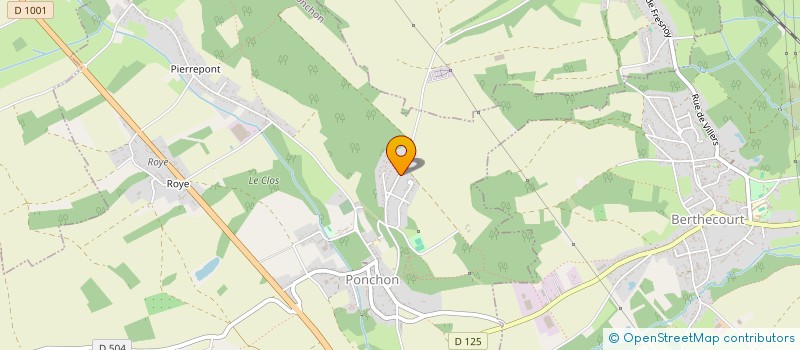 localisation de l'entreprise IMMOBILIER CHARLOTTE ET FRERES  PONCHON