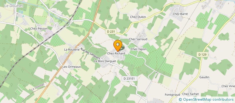 localisation de l'entreprise IMMOBILIER CHRG  ECOYEUX