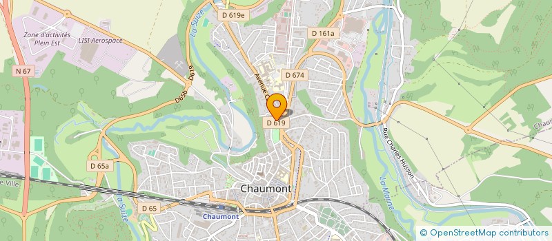 localisation de l'entreprise IMMOBILIER CINQUANTE DEUX à CHAUMONT