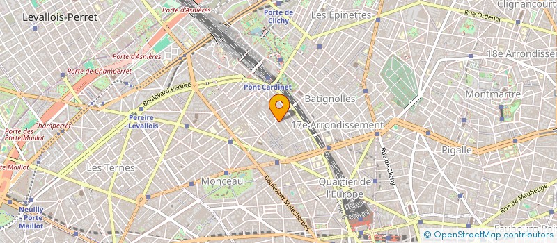 localisation de l'entreprise IMMOBILIER CLAUDE PIRLOT à PARIS