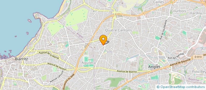 localisation de l'entreprise IMMOBILIER COMMERCE INVESTISSEMENT  ANGLET