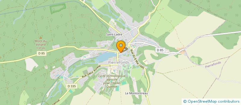 localisation de l'entreprise IMMOBILIER COMPIEGNOIS  PIERREFONDS