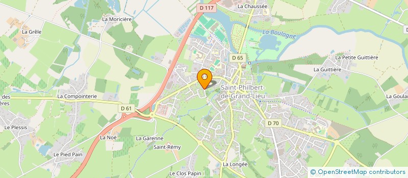 localisation de l'entreprise IMMOBILIER CONCEPT à SAINT-PHILBERT-DE-GRAND-LIEU