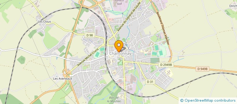 localisation de l'entreprise IMMOBILIER CONSEIL PAYS CHANTONNAY à CHANTONNAY