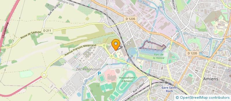 localisation de l'entreprise IMMOBILIER COZETTE à AMIENS