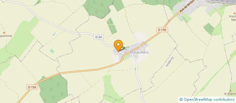 localisation de l'entreprise IMMOBILIER CPO  MALAVILLERS