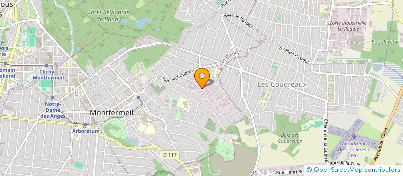 localisation de l'entreprise IMMOBILIER DE L'AVENIR à MONTFERMEIL