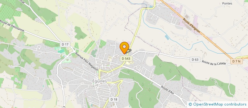 localisation de l'entreprise IMMOBILIER DE PAINLEVE  EGUILLES