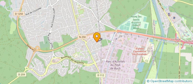 localisation de l'entreprise IMMOBILIER DES LITORNES à LA TESTE-DE-BUCH