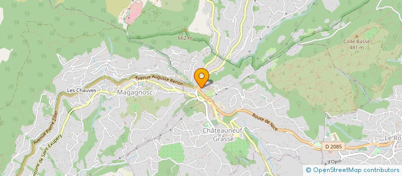 localisation de l'entreprise IMMOBILIER DES PINS  CHATEAUNEUF-GRASSE