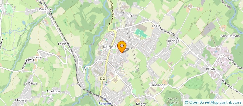 localisation de l'entreprise IMMOBILIER DES ROCAILLES à REIGNIER-ESERY