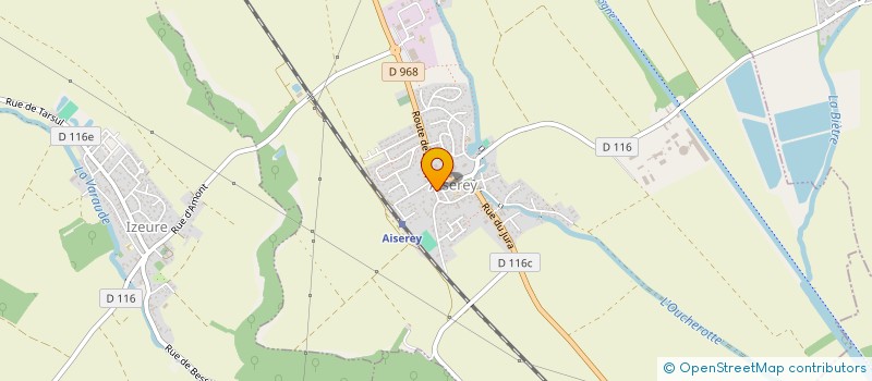 localisation de l'entreprise IMMOBILIER DIAGNOSTIC à AISEREY