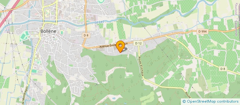 localisation de l'entreprise IMMOBILIER DU COMTAT  BOLLENE