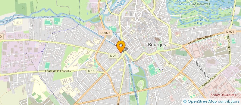 localisation de l'entreprise IMMOBILIER EN BERRY à BOURGES