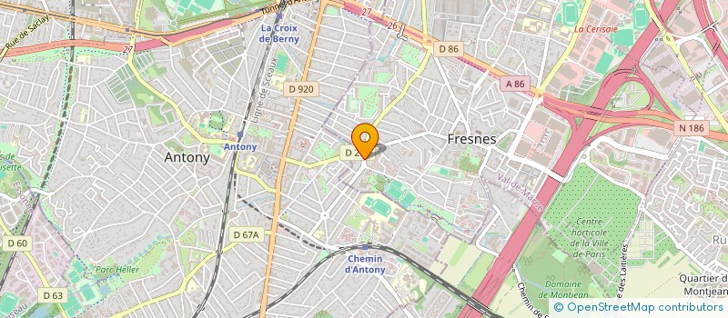 localisation de l'entreprise IMMOBILIER ET CIE à FRESNES