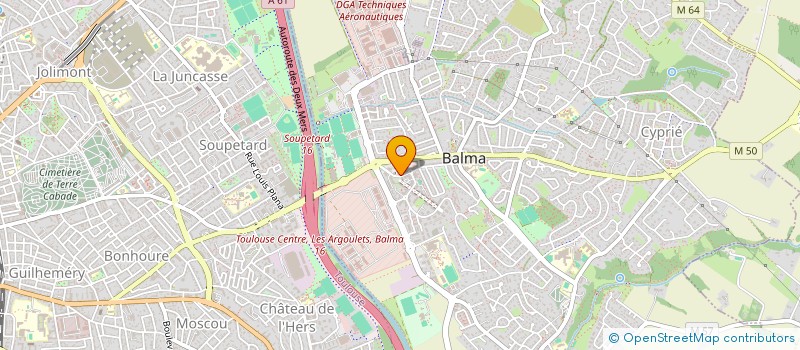 localisation de l'entreprise IMMOBILIER ET DEFISCALISATION à BALMA