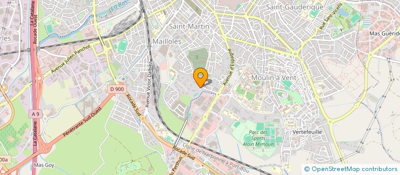 localisation de l'entreprise IMMOBILIER FB (IFB)  PERPIGNAN