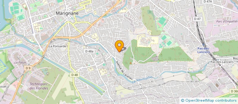 localisation de l'entreprise IMMOBILIER FIRST  MARIGNANE