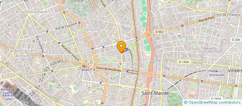 localisation de l'entreprise IMMOBILIER FRANCO PORTUGAIS  PARIS