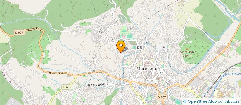 localisation de l'entreprise IMMOBILIER GAMBINO à MANOSQUE