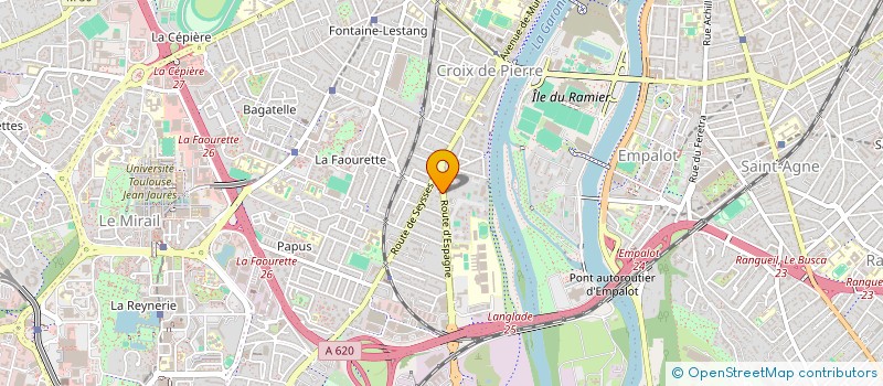 localisation de l'entreprise IMMOBILIER GPB  TOULOUSE