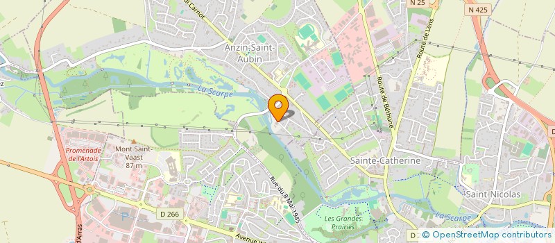 localisation de l'entreprise IMMOBILIER INVESTISSEMENT  IMMINVEST  ANZIN-SAINT-AUBIN