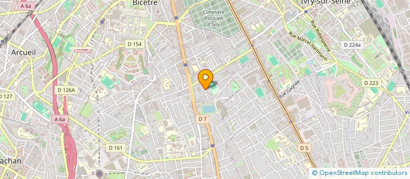 localisation de l'entreprise IMMOBILIER JM à VILLEJUIF