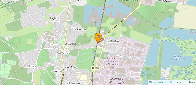 localisation de l'entreprise IMMOBILIER LAGARDE à BLANQUEFORT