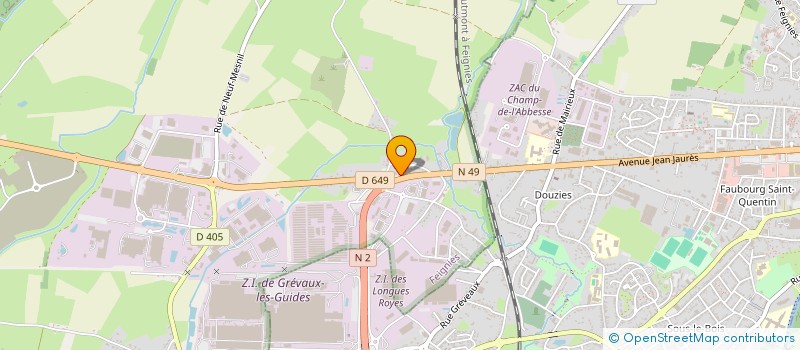 localisation de l'entreprise IMMOBILIER LOCATION DEVELOPPEMENT VAL DE SAMBRE  FEIGNIES