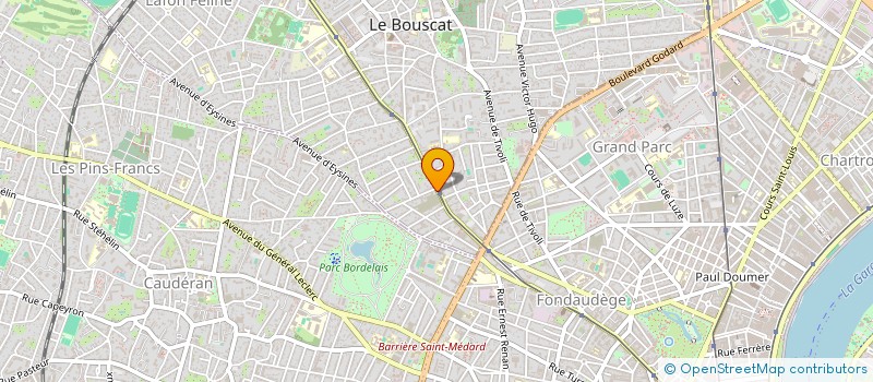 localisation de l'entreprise IMMOBILIER MALAHAR SUCCESSEURS  BORDEAUX