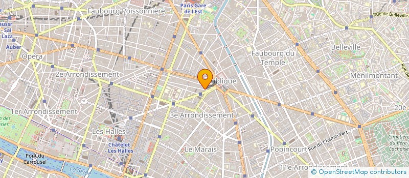 localisation de l'entreprise IMMOBILIER MOUROT  PARIS