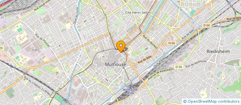 localisation de l'entreprise IMMOBILIER MULHOUSE CONCEPT à MULHOUSE