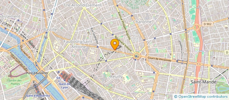 localisation de l'entreprise IMMOBILIER-PACT  PARIS 11