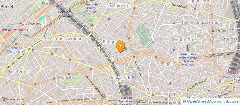 localisation de l'entreprise IMMOBILIER PARTNER SERVICES  PARIS