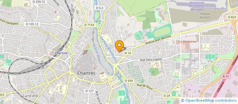 localisation de l'entreprise IMMOBILIER PETITE COMMISSION à CHARTRES