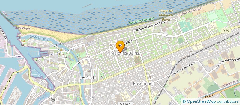 localisation de l'entreprise IMMOBILIER PICAN à DUNKERQUE