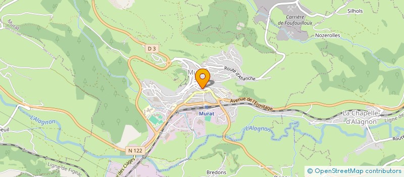 localisation de l'entreprise IMMOBILIER PLEIN SUD à LAVEISSIERE