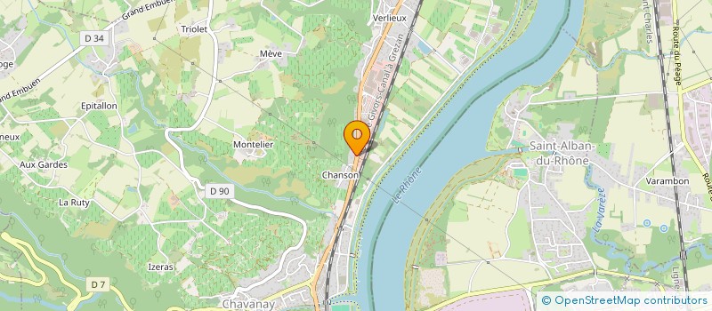 localisation de l'entreprise IMMOBILIER RB  SAINT-ROMAIN-EN-GAL