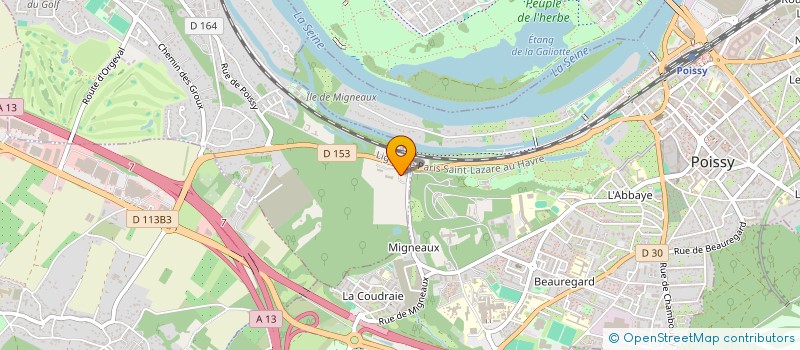 localisation de l'entreprise IMMOBILIER REINVENTE  VILLENNES-SUR-SEINE