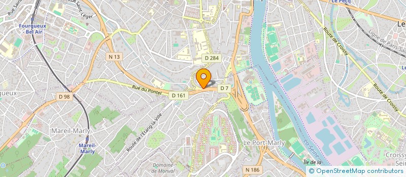 localisation de l'entreprise IMMOBILIER REM 961  LE PECQ