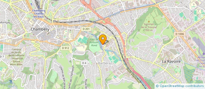 localisation de l'entreprise IMMOBILIER RESIDENTIEL PAYS DE GEX  BARBERAZ