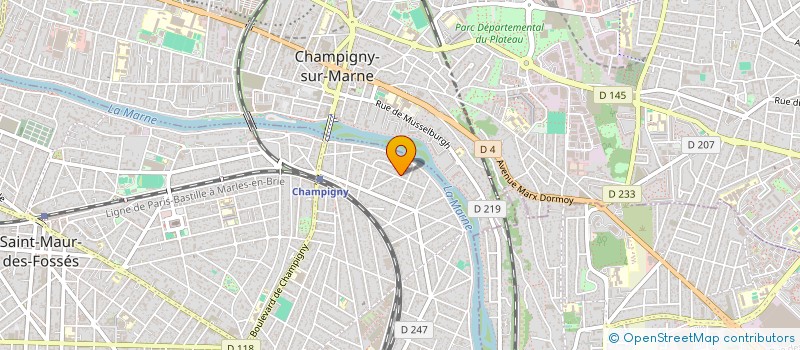 localisation de l'entreprise IMMOBILIER RFPL à SAINT-MAUR-DES-FOSSES